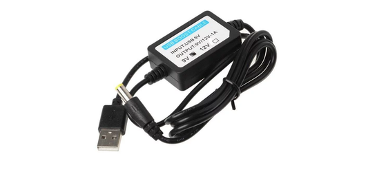 DC-DC Converter Cable USB 5V to 9V